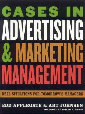 cover image of Cases in Advertising and Marketing Management